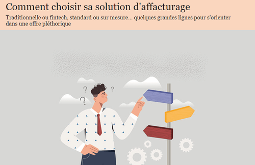 Comment choisir sa solution d'affacturage ?