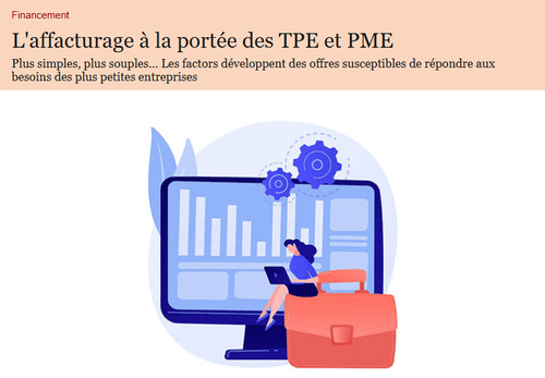 L'affacturage à la portée des TPE et PME