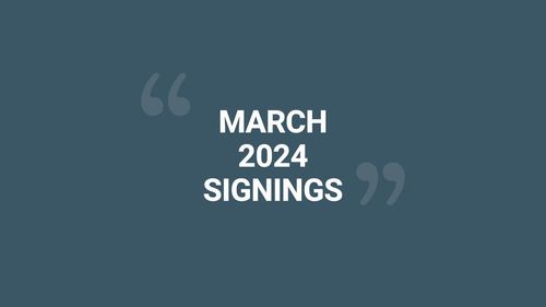 New signings of Fibus in March 2024