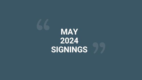 New signings of Fibus in May 2024