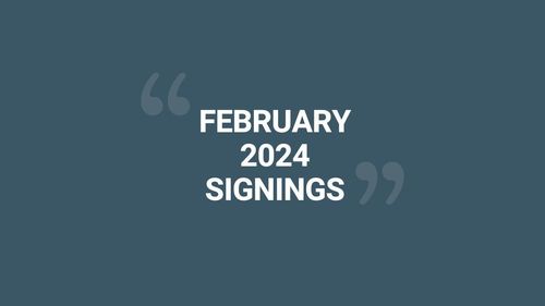 New signings of Fibus in February 2024